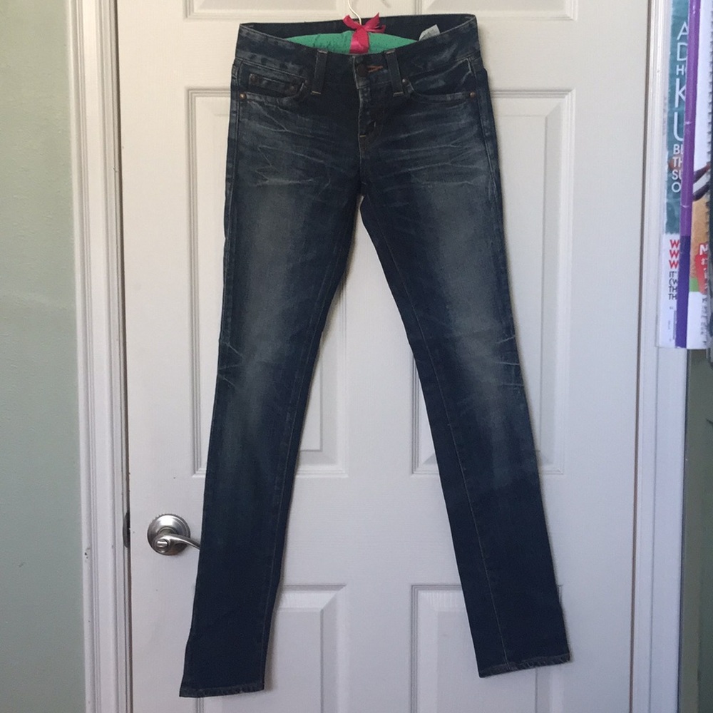 moussy denim (non stretch) 25inch wonderful condit